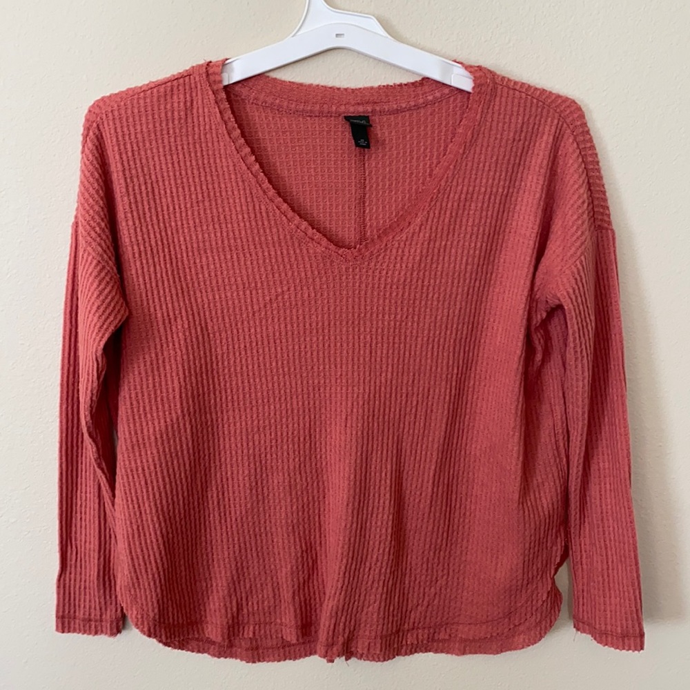Waffle Pattern top